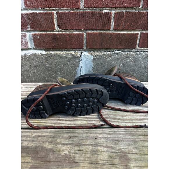 Timberland Kids Leather Waterproof Hiking Boots Size 6.5M Brown - Picture 6 of 7